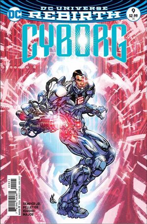 Cyborg (2016) issue 9-B Carlos D'Anda Cover