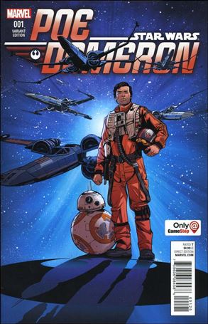 Poe Dameron issue 1-P Joelle Jones Gamestop Cover