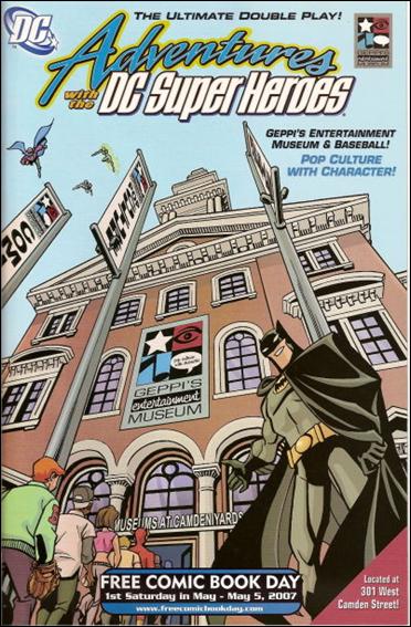Batman and Cal Ripken, Jr. Hall of Fame Edition issue nn Adventures with the DC Super Heroes Cover