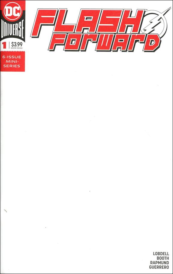 Flash Forward issue 1-C Blank/Sketch Cover