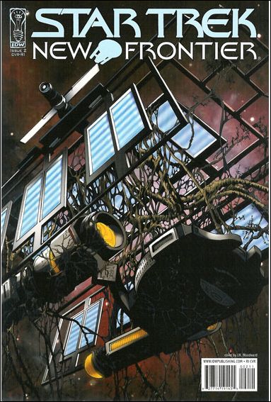 Star Trek: New Frontier issue 2-B J.K. Woodward 1:10 Cover