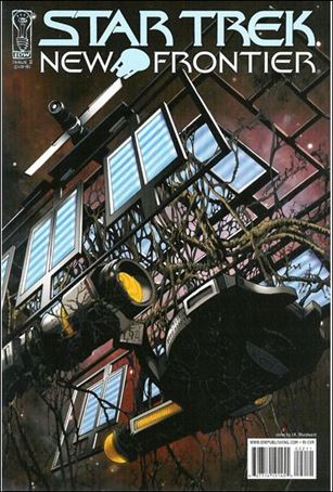 Star Trek: New Frontier issue 2-B J.K. Woodward 1:10 Cover