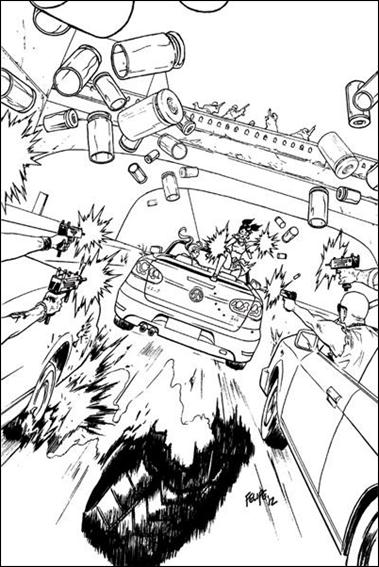 Freelancers issue 3-D Felipe Smith 1:xx Sketch Cover
