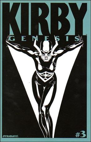 Kirby: Genesis issue 3-D Ryan Sook 1:15 Black-and-White Cover