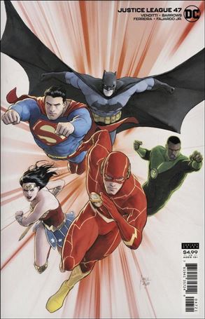 Justice League (2018) issue 47-B Mikel Janin Cardstock Cover