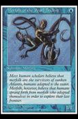 Magic the Gathering: 5th Edition (Base Set) card 104 Merfolk of the Pearl Trident