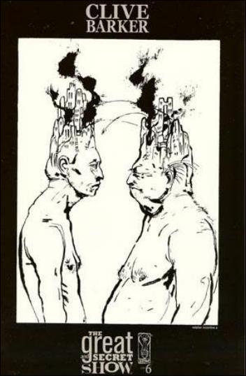Clive Barker's The Great and Secret Show issue 6-B Black and White Cover
