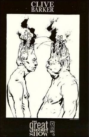 Clive Barker's The Great and Secret Show issue 6-B Black and White Cover
