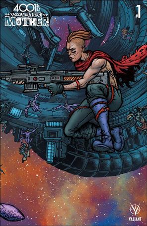 4001 A.D.: War Mother issue 1-E Ryan Lee 1:20 Mega-Cover