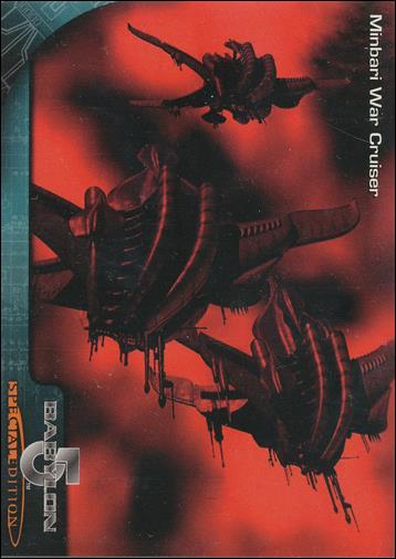 Babylon 5 Special Edition (Base Set) card 59 Minbari War Cruiser