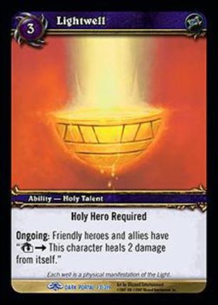 World of Warcraft: Through the Dark Portal (Base Set) card 73 Lightwell