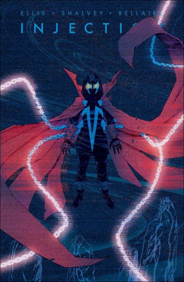 Injection issue 13-C Declan Shalvey Spawn Month Cover