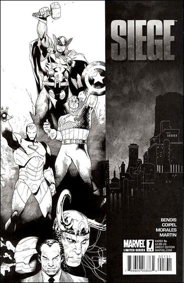 Siege (2010) issue 1-C Olivier Coipel 1:75 Sketch Cover