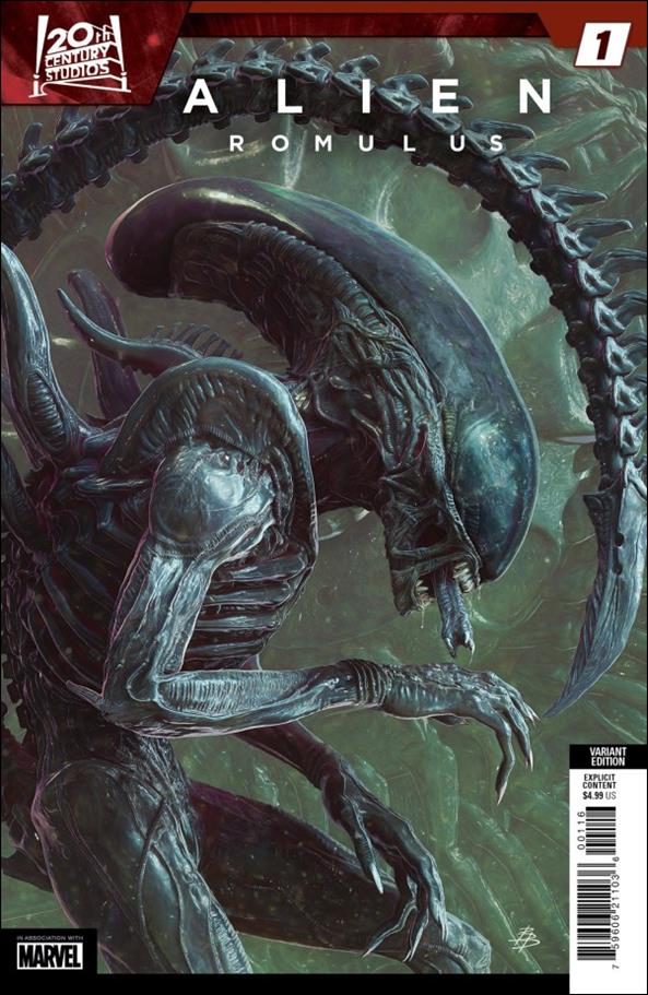 Alien: Romulus issue 1-D Björn Barends 1:25 Cover