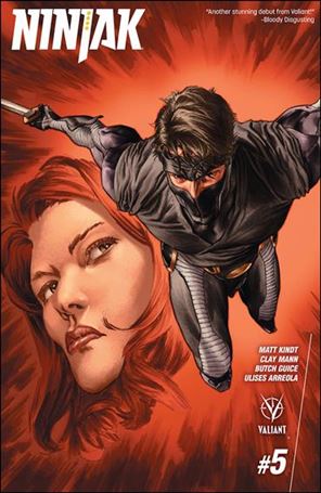 Ninjak (2015) issue 5 Lewis LaRosa Cover