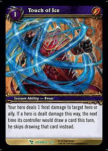 World of Warcraft: March of the Legion (Base Set) card 52 Touch of Ice