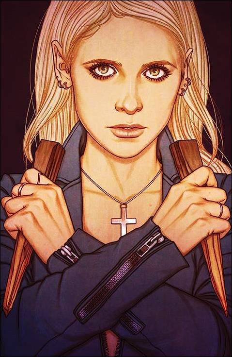 Buffy the Vampire Slayer 25th Anniversary Special issue 1-J Jenny Frison 5:Store Virgin Cover