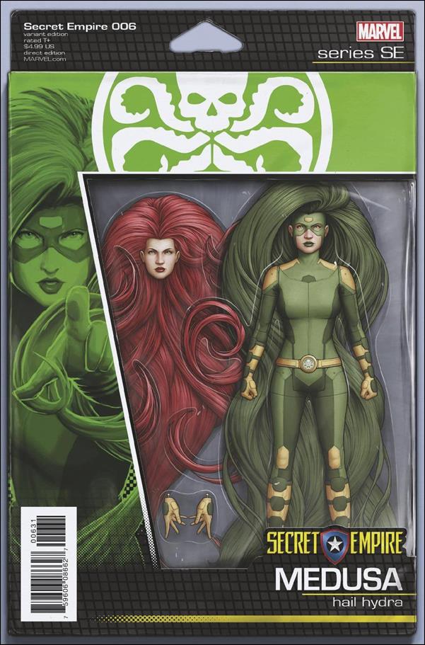 Secret Empire issue 6-B John Tyler Christopher Action Figure Cover