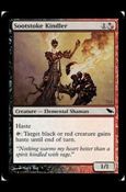 Magic the Gathering: Shadowmoor (Base Set) card 195 Sootstoke Kindler