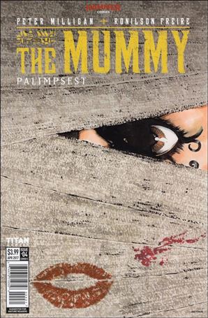 Mummy: Palimpsest issue 4-C Mike Perkins Cover