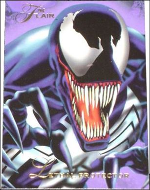 Marvel Annual Flair '94 (Base Set) card 100 Lethal Protector