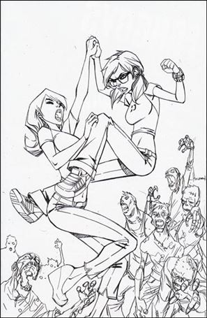 Fanboys vs Zombies issue 3-D Alejandro 