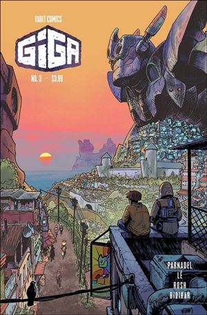 Giga issue 3-B Adam Gorham Cover