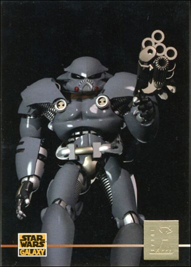 Star Wars Galaxy: Series 3 (LucasArts Subset) card L3 Dark Trooper