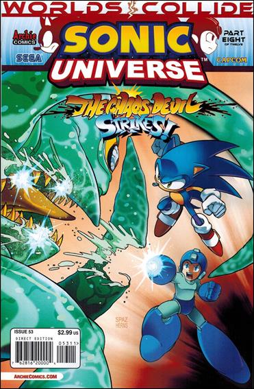 Sonic Universe issue 53 Patrick "Spaz" Spaziante Cover