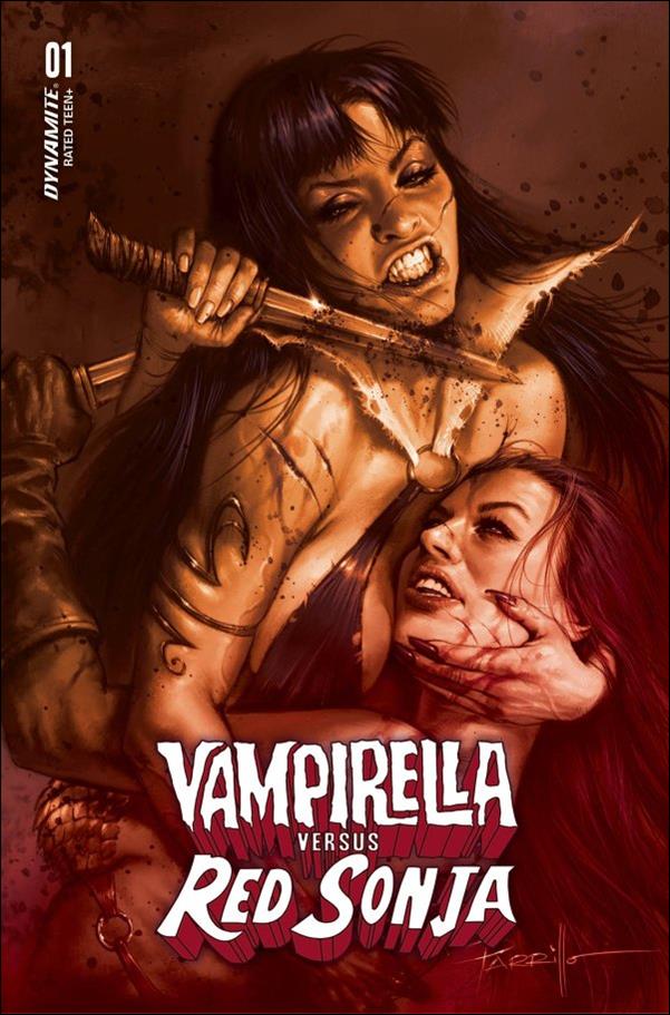 Vampirella vs Red Sonja issue 1-G Lucio Parrillo 1:10 Tint Cover