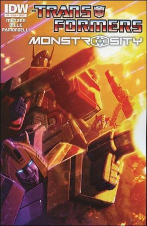 Transformers: Monstrosity issue 3-C Autobots Cover