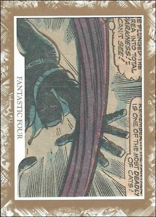 Marvel Beginnings: Series 3 (Ultimate Panel Focus Cut-Comic Subset) card UM-26 Fantastic Four #52 1/44