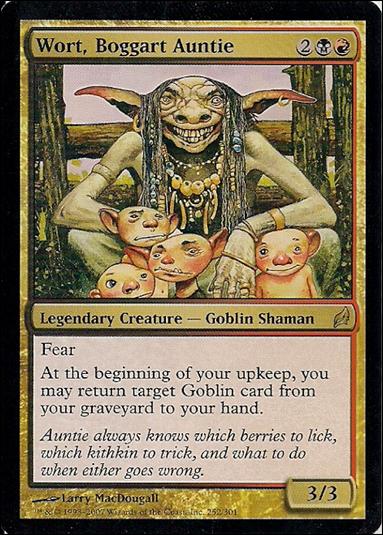 Magic the Gathering: Lorwyn (Base Set) card 252 Wort, Boggart Auntie