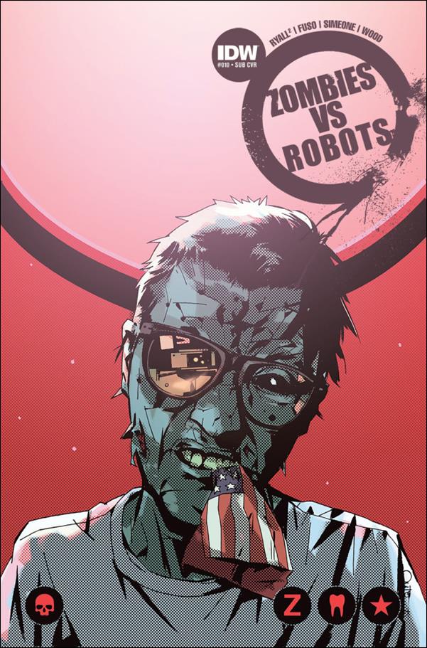 Zombies vs Robots (2015) issue 10-B Antonio Fuso Subscription Cover