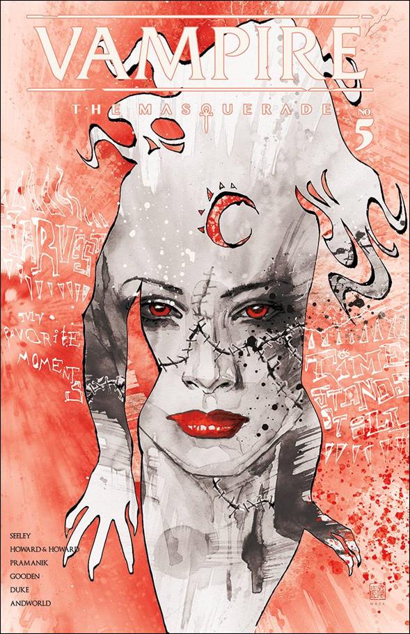 Vampire the Masquerade Winter's Teeth issue 5-C David Mack Foil Cover