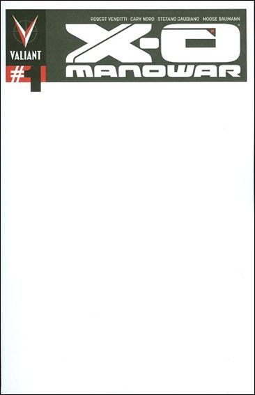 Blank Cover Con Exclusive - X-O Manowar / Harbinger issue 1 Flipbook with Harbinger #1 Blank Cover