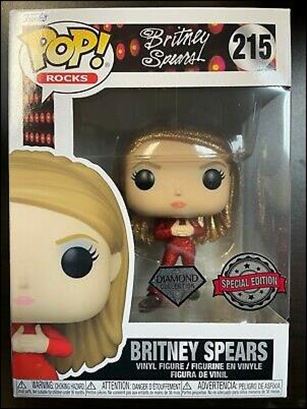 Pop! Rocks figure 215-C Britney Spears (catsuit) Special Edition