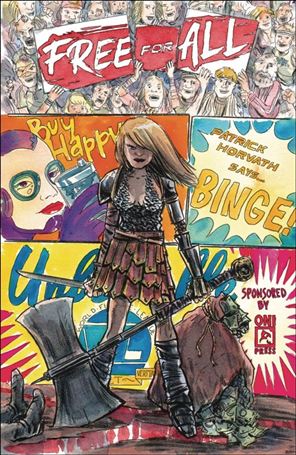 Free for All issue 1-B Matt Kindt Cover