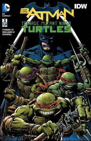 Batman/Teenage Mutant Ninja Turtles issue 3-C David Finch La Mole Comic Con / Decomixado Cover