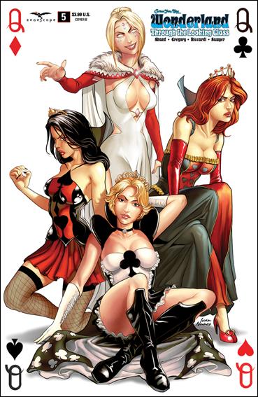 Grimm Fairy Tales Presents Wonderland: Through the Looking Glass issue 5-B Ivan Nunes Cover
