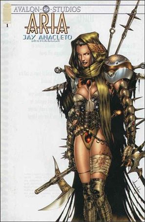 Jay Anacleto Sketchbook issue 1-B White Cover