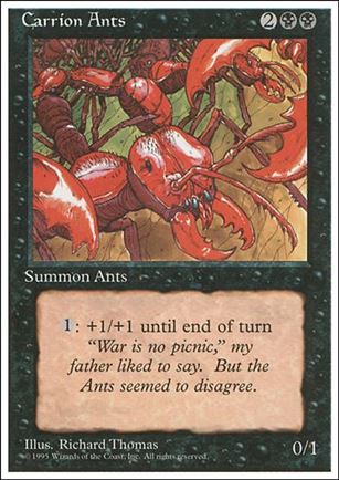 Magic the Gathering: 4th Edition (Base Set) card 125 Carrion Ants