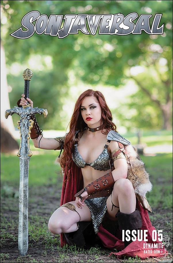 Sonjaversal issue 5-H Cosplay Photo Cover