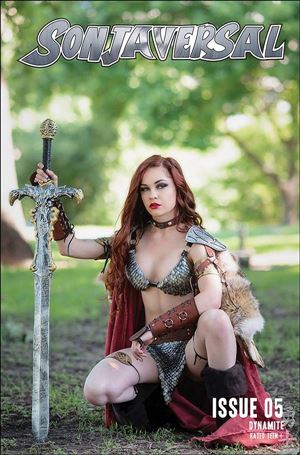Sonjaversal issue 5-H Cosplay Photo Cover