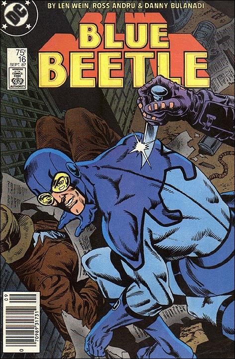 Blue Beetle (1986) issue 16-B Newsstand Cover
