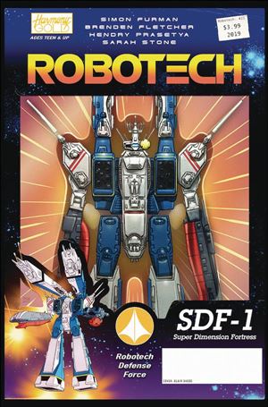 Robotech (2017) issue 21-B Blair Shedd Action Figure Cover