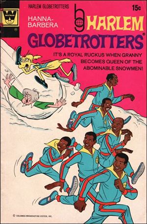 Harlem Globetrotters issue 3-B Whitman Cover