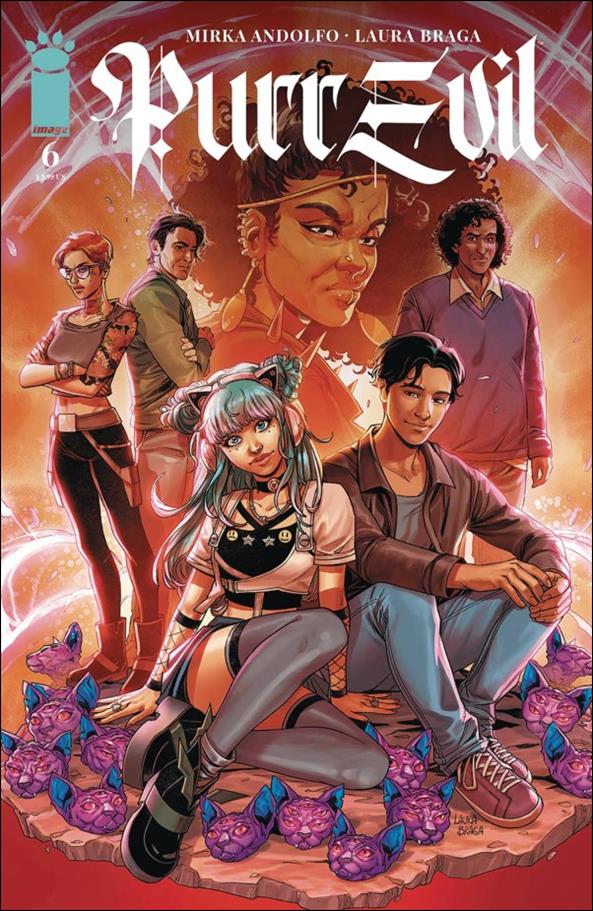 Purr Evil issue 6 Laura Braga Cover