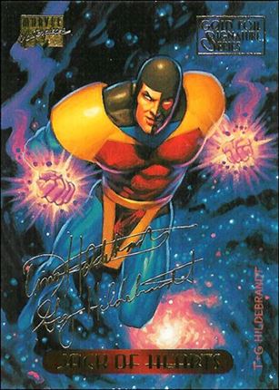 1994 Marvel Masterpieces (Gold-Foil Signature Parallel Base Set) card 57 Jack of Hearts