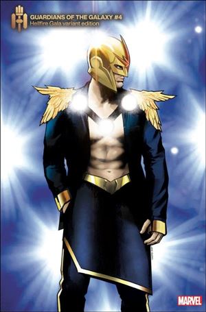 Guardians of the Galaxy (2023) issue 4-B Lee Garbett Hellfire Gala Cover